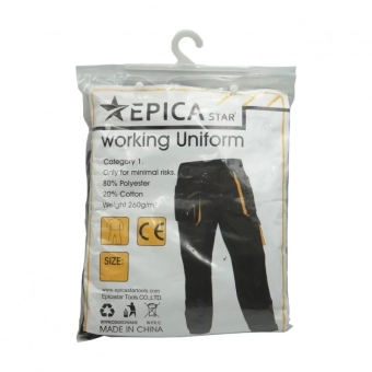 Брюки рабочие летние, размер XXL, EP-60586, Epica Star