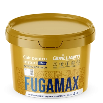 Затирка Fugamax Brilliant 1-10мм 10-Белый 4кг