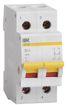 Выключатель нагрузки ВН-32 2Р 32А IEK