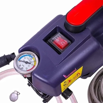 Насос для мойки авто с индукционным двигателем 220-240V ; 50/60Hz; 2000W; 2800 r/min; 7 L/min; 90-130 Bar; Makute