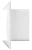 Вытяжная вентиляционная решетка из АБС-пластика с фланцем Era 620РСФ 23x9 White