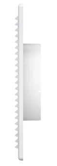 Вытяжная вентиляционная решетка из АБС-пластика с рамкой Era 1825R12F 18х25 D125 White