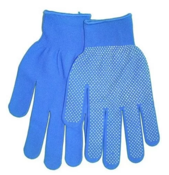 Рабочие перчатки MPN. Синтетические. ПВХ. Синие.