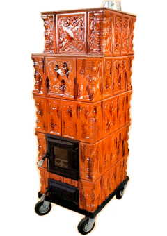 Печь MEDEEA керамическая (5-ти рядная), мобильная - на раме с колесами