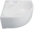 Акриловая угловая ванна Triton Троя 150x150 + карка и сифон 