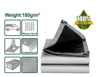 Защитный тент из плетенного полиэтилена (PE) 5м*6м 180гр/м² anti UV, JDTQ8856 Jadever