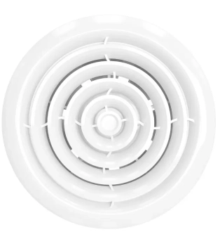 Осевой вытяжной потолочный вентилятор VentEurope CIRCLE 125 D125 White