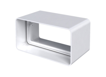 Соединитель прямоугольных воздуховодов 6*12 см, прямой, ERA