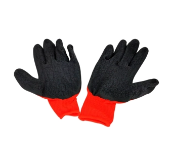 Перчатки красно-черные с пропиткой 56g, EP-50411, Epica Star