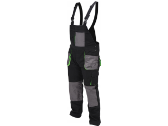 Полукомбинезон Yato YT80173 L/XL чёрный/Серый