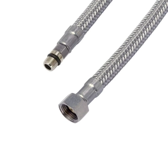 Шланг гибкий для смесителя TUCAI 800 мм, 1/2" ВР-М10 L17, Антикоррозионный TAQ GRIF ACB