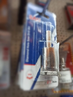 Сверло алмазное трубчатое (коронка) по стеклу, керамике, керамограниту Ø32мм, H=30мм, SALI