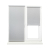 Рулонные шторы SHANTUNG 510 Серый 0,40×1,70 м Рулонные шторы SHANTUNG 510 Серый 0,40×1,70 м