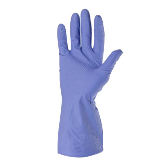 Перчатки хозяйственные латексные с хлопковым напылением (S) Profmet
