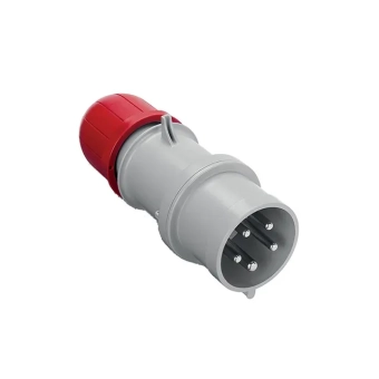 Подвижный штекер 213.3237RV 5P 32A 346-415 В IP44 Scame