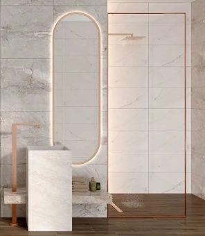 Плитка Mystic White 29.7x60 cm Glossy Cersanit UA Украина