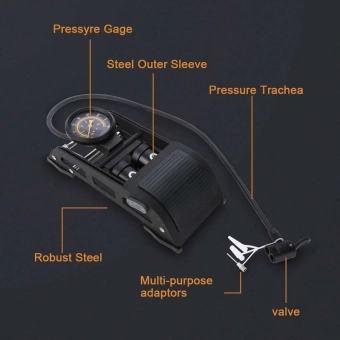 Ножной двухпоршневой насос, 10 bar, EP-60450, Epica Star