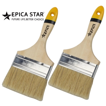 Кисть малярная с деревянной рукоятко - 38мм - Epica Star