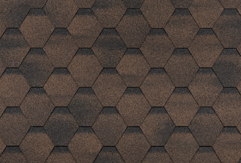 Шинглас черепица SONATA (коричневый)