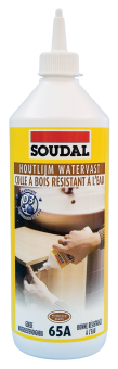 Клей для дерева 65А тип D3 250мл, Soudal