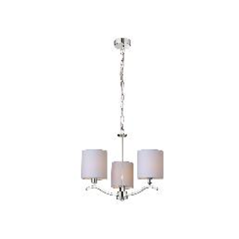 Люстра CARMEN RLD94103-3 3*E14 40W Chr бежевый текстиль LuminaLED