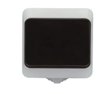 Выключатель 1P 10А белый IP44 AQUA SELENA 1000kW