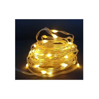 Гирлянда FAIRY-10 120 Вт 40 м 3000 K 5 В/220 В IP65 LED Horoz