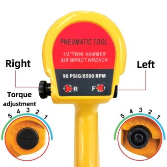 Гайковерт ударный пневматический 1/2", 8000rpm, EP-20630, Epica Star