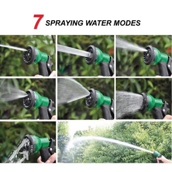 Гибкий садовый шланг 15м расширяемый многофункциональный водяной шланг, 7 режим. распылитель, EP-60631, Epica Star