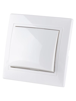 Выключатель 1P 10A белый LUNA 1000kW