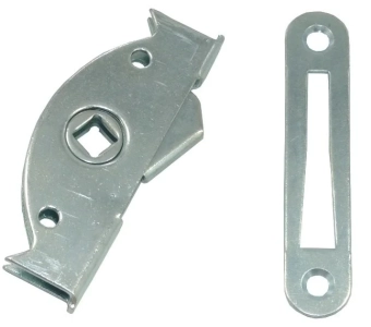 Врезная завертка с планкой  ZRZ zinc 