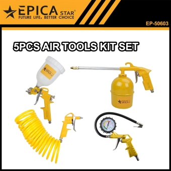 Набор строительных пневмо-пистолетов для компрессора, EP-50603, Epica Star