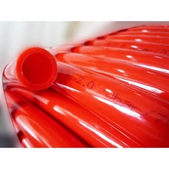 Труба UNIPLAST PE-RT PN10 (красная) D. 16 x 2 мм (теплый пол) SM EN ISO 22391
