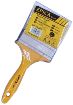 Кисть малярная со стеклопластиковой рукояткой 100мм, Epica Star