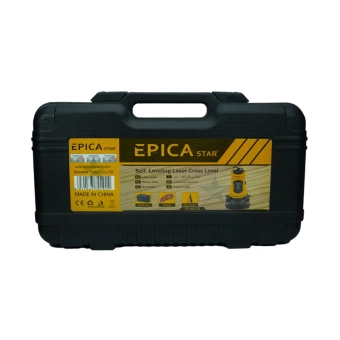 Лазерный нивелир, горизонтальный, со штативом, на батарейках, EP-60375, Epica Star