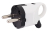 Вилка бытовая e.plug.angle.005.16, с ж/к, 16А угловая белая с ручкой Вилка бытовая e.plug.angle.005.16, с ж/к, 16А угловая белая с ручкой