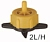 Длинная капельница PC  4L/H 0.5-4 bar