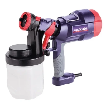 Краскопульт электрический 220V, 400W, 2,5 мм, 0,1-0,2 BAR, 700 ml/min, 900ml, Makute