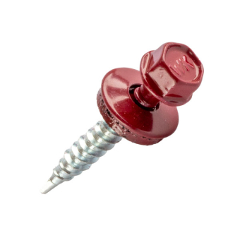 Саморезы кровельные по дереву 4,8x70мм, RAL 6005 - зеленый, "LIDER", 20шт.