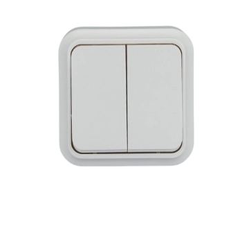 Выключатель 2P 10А белый SELENA 1000kW