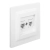 Розетка компьютерная RJ45 CAT6+телефонная RJ11 CAT3 Despina 102-190005-132