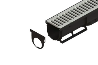 Заглушка пластиковая для лотка водоотводного Easy1 DN70