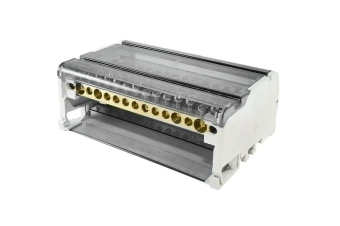 Модульный распределительный блок на DIN-рейку МРБ-125 4P 125A 4X15 групп MegaWatt