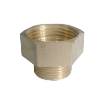 Переходник Ø1/2" наруж - Ø3/4" внутр, латунь, Nikifor 