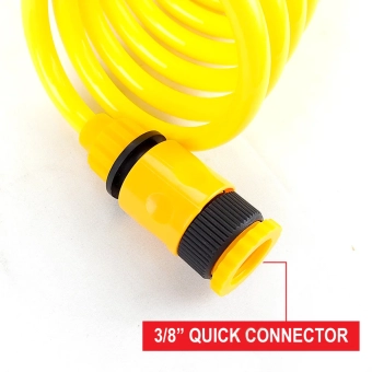 Гибкий расширяемый Eva Coil Садовый шланг 7,5 м + Пистолет-распылитель 7 режимов + Фитинги, EP-60632, Epica Star