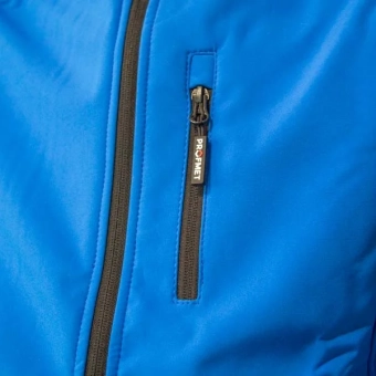 Куртка рабочая, с защитным слоем, 94% полиэстер / 6% спандекс (софтшелл),синяя, M Profmet