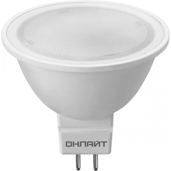 Лампа светодиодная OLL LED 5W GU5.3 6500K spot ONLAIT 61133