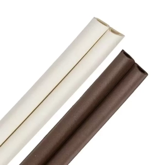 Уплотнитель самоклеящийся для дверей и окон "D" профиль 14х12мм, 40м, коричневый Profmet