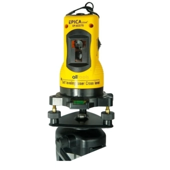 Лазерный нивелир, горизонтальный, со штативом, на батарейках, EP-60375, Epica Star