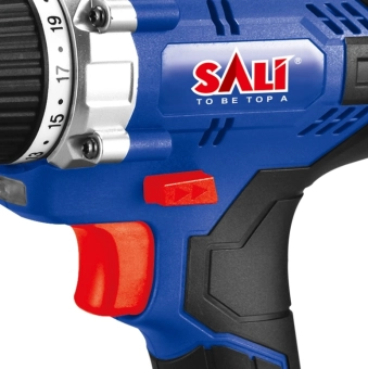 Дрель на аккумуляторе 20V, 1.5Ah, 0-1800rpm, 40Nm, 10 мм, SALI 8220A